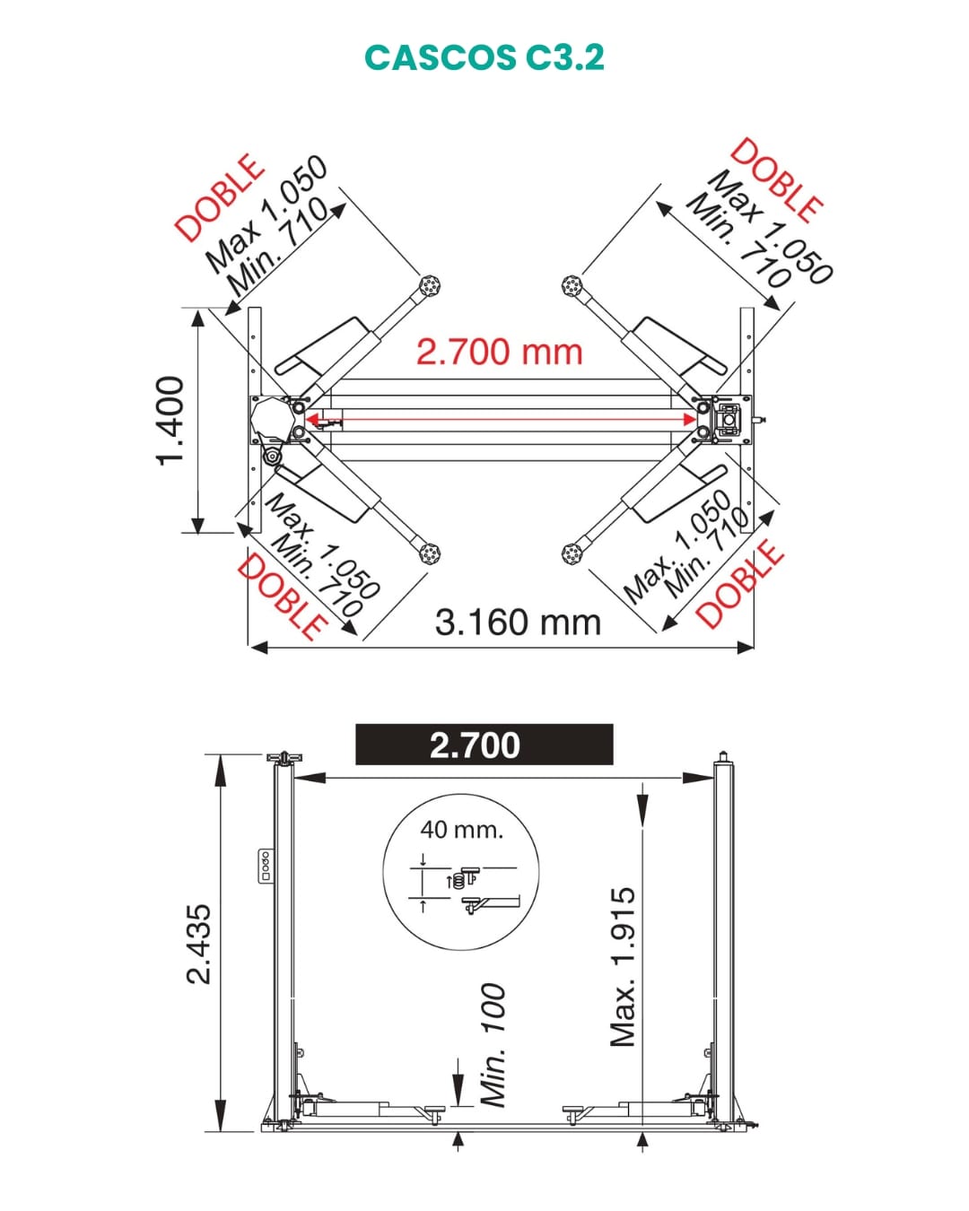 Liftpro zvedák na auta, zvedák na auta dvousloupový, dvousloupcový zvedák, zvedák automobilů, CASCOS zvedáky, liftpro zvedáky, liftpro obchod se zvedáky, liftpro zvedáky na auta